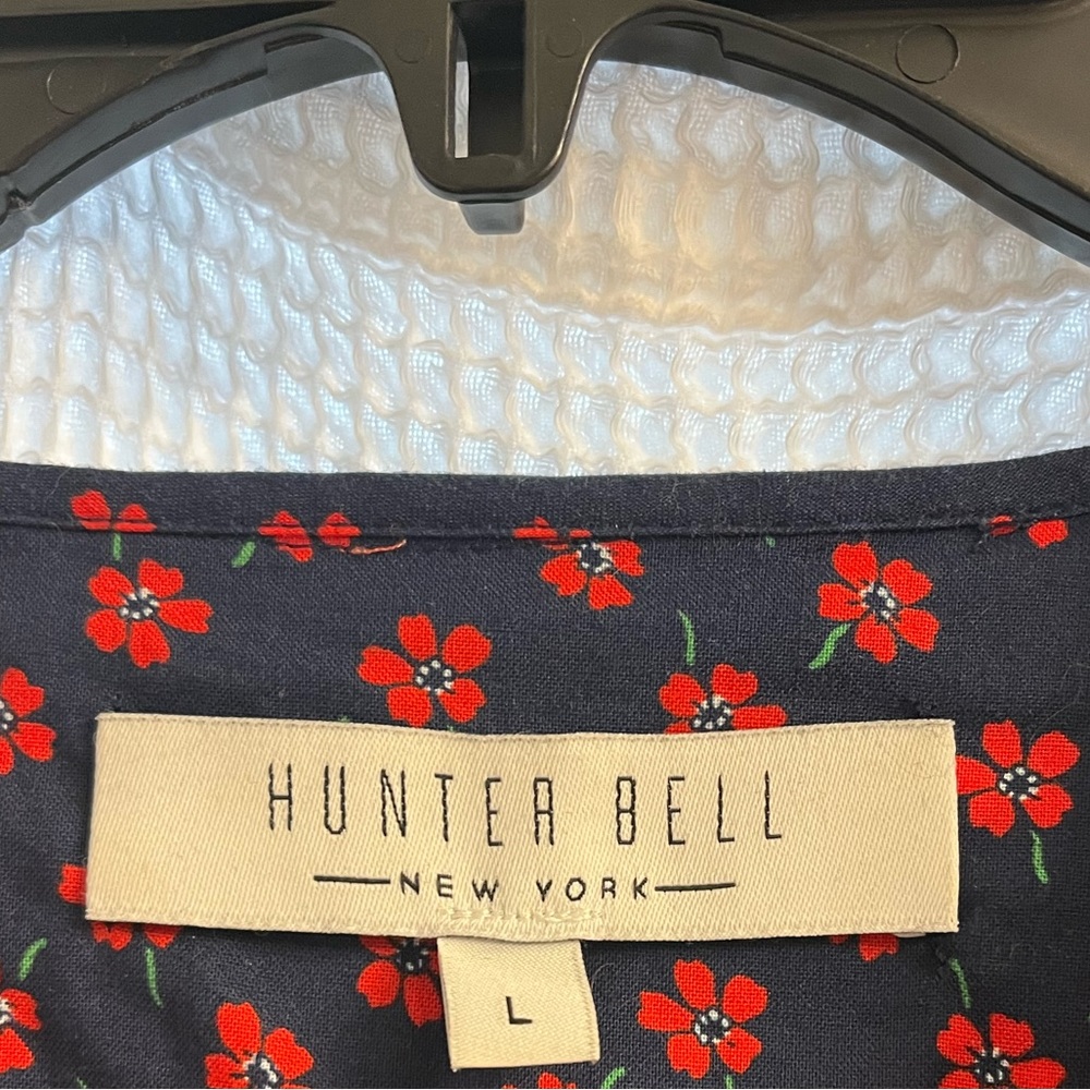 Hunter Bell Jenkins Dress - Vintage Patchwork Size L - Picture 10 of 11